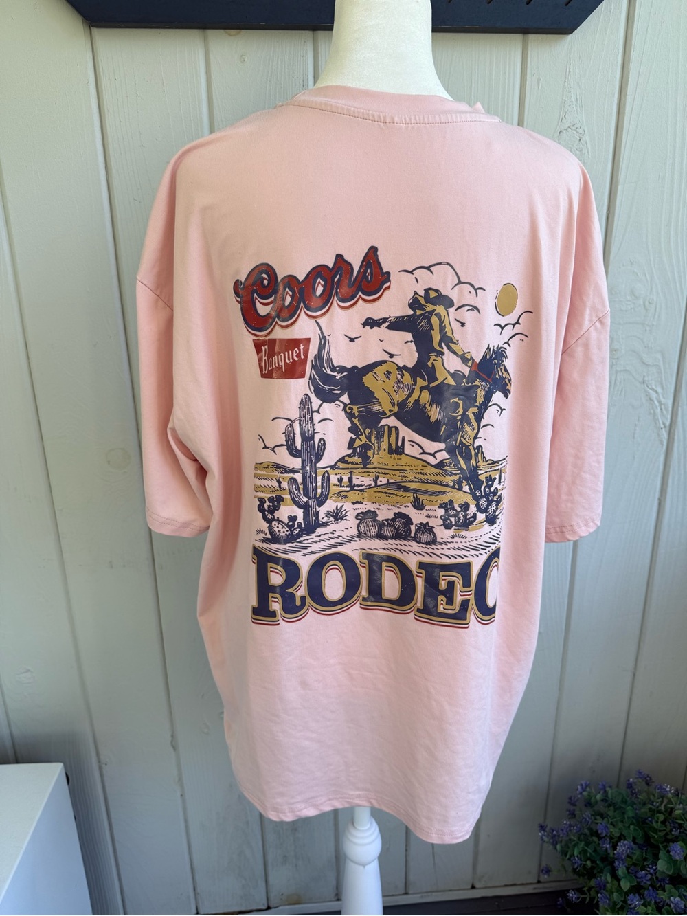 Kids' Pink Rodeo Graphic T-Shirt